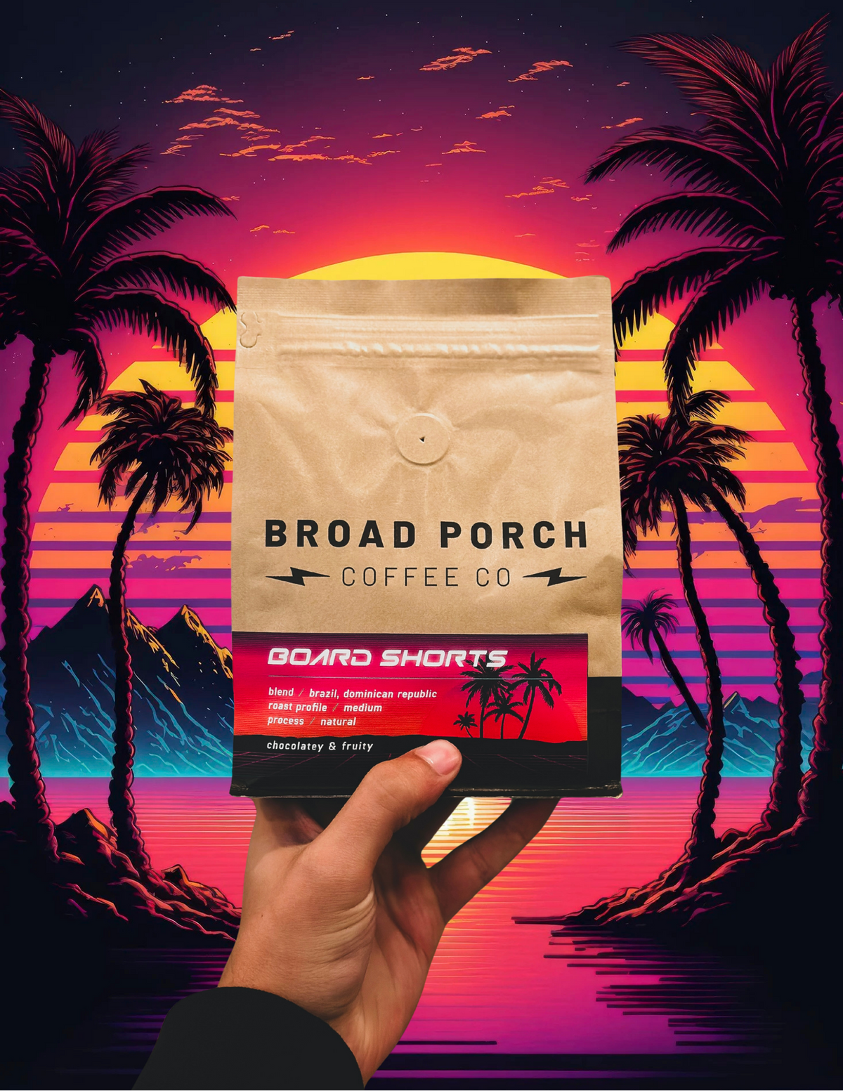 Board Shorts :: Medium Summer Blend :: Chocolate & Fruity