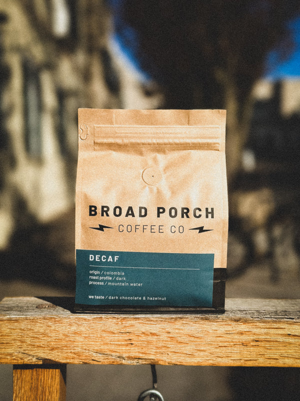 Broad Porch Decaf Dark Roast Coffee Single Origin